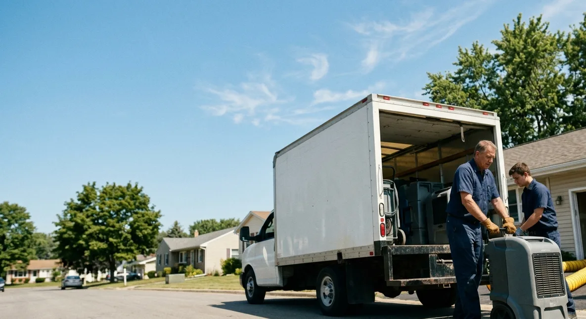 Water Damage Cleanup in Vandalia, MO near me